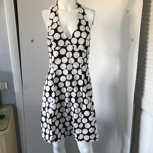 AGB halter top bare back summer dress Sz 10 (K-31)